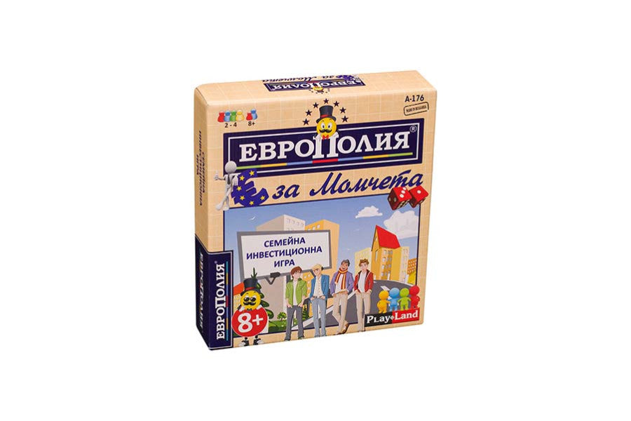 Европолия за Момичета/Момчета настолна игра от PlayLand
