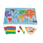 Пътешествие по света Семейна образователна игра PlayLang