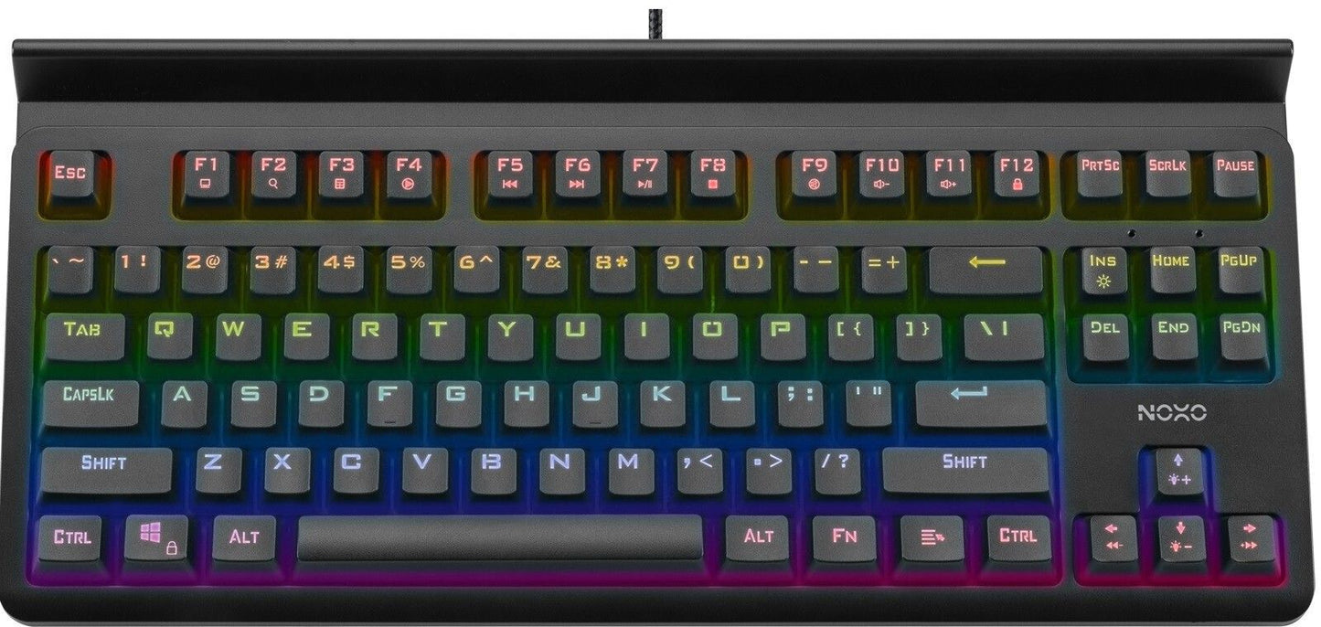 Механична клавиатура NOXO - Specter, Rainbow, черна