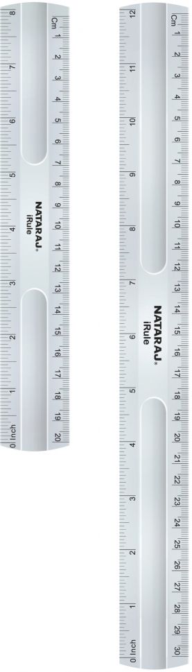 Линия Nataraj® iRULE 20 см, прозрачна, блистер