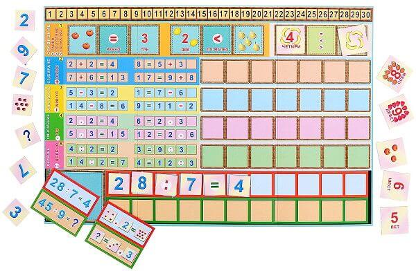 картонена игра Математика за всеки 4+