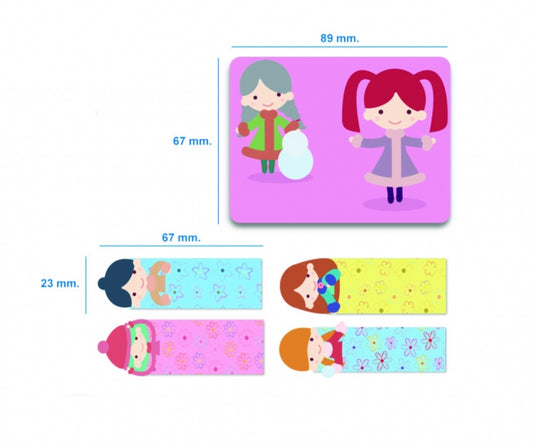 Индекси 5X25бр. BABY LOVE