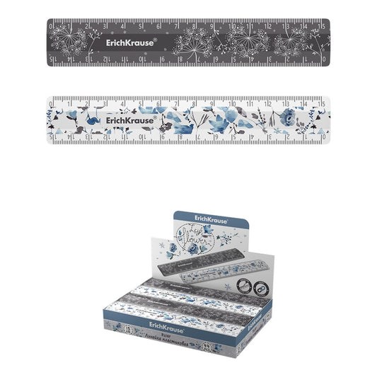 Пластмасова линия ErichKrause® Frozen Beauty, 15 см