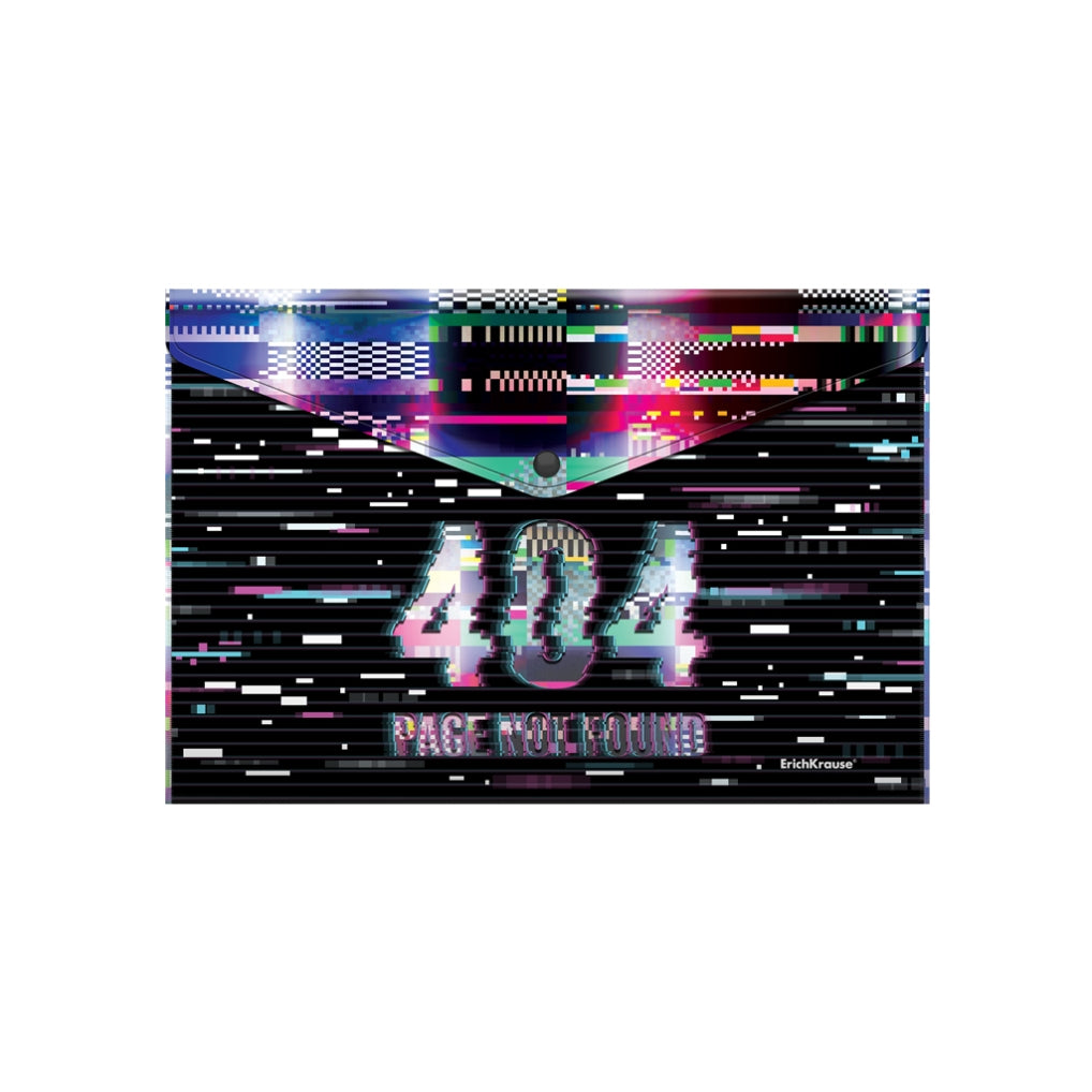 Папка с копче ErichKrause® Not Found, А4