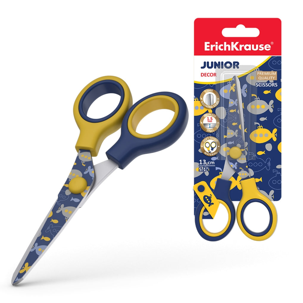 Ножица ErichKrause Junior® Decor Cats, 13 см