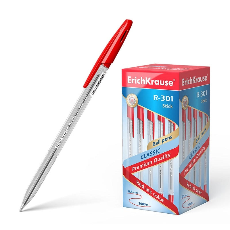 Химикалка ErichKrause® R-301 Classic Stick, 1 mm
