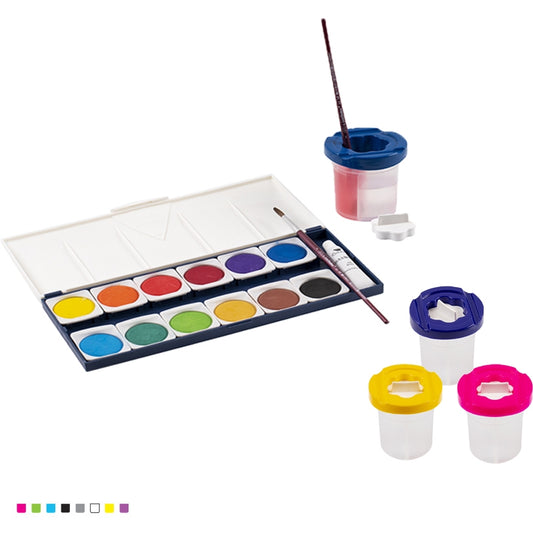 Чаша за четки Ark с 3 отделения