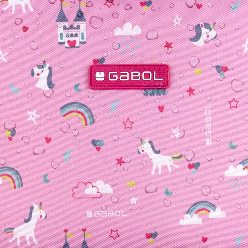 Несесер с 3 ципа GABOL - Rainbow
