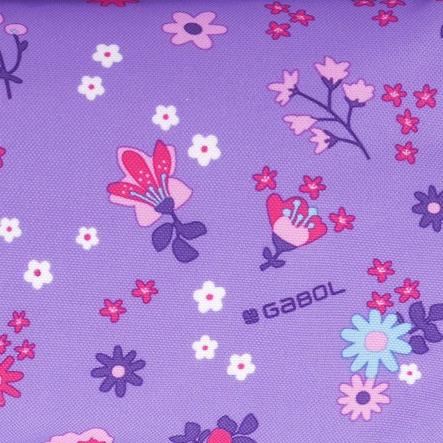 Несесер с 3 ципа GABOL - Violet