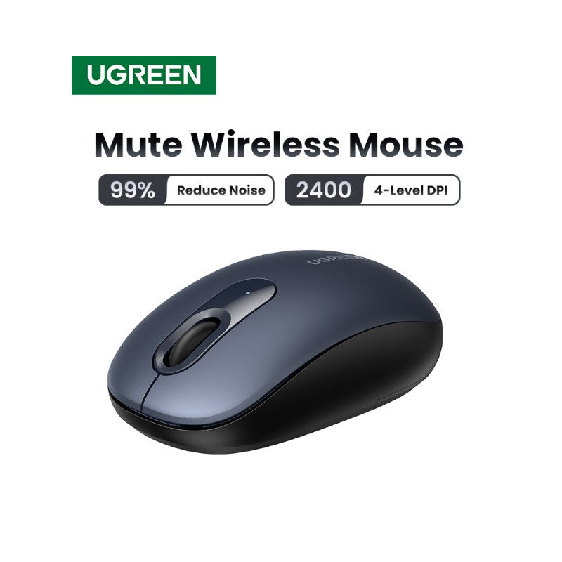 БЕЗЖИЧНА КОМПЮТЪРНА МИШКА 2400 Dpi UGREEN