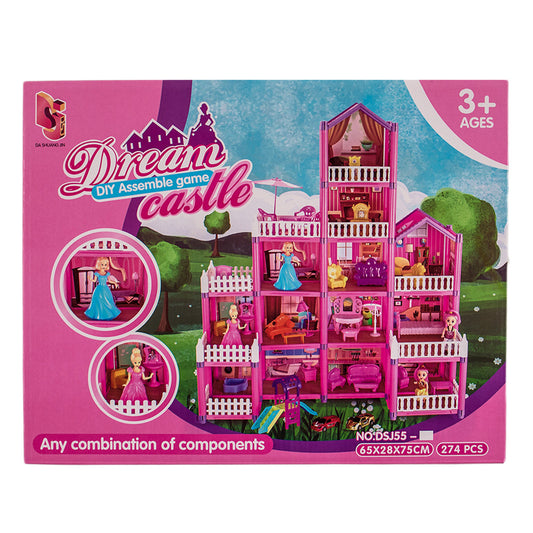 Къща за кукли "Dream castle" 33 х 42 см.