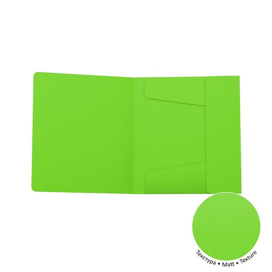Папка с ластик ErichKrause® Matt Neon, A5+, микс