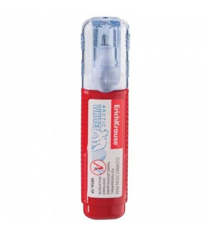 Коректор-химикалка ErichKrause® Arctic white, 12 ml