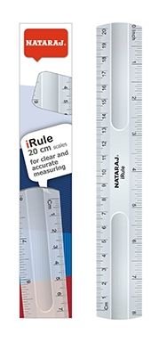 Линия Nataraj® iRULE 20 см, прозрачна, блистер