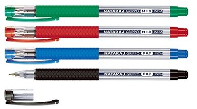 Химикалка NATARAJ Grippo, 1.0 mm
