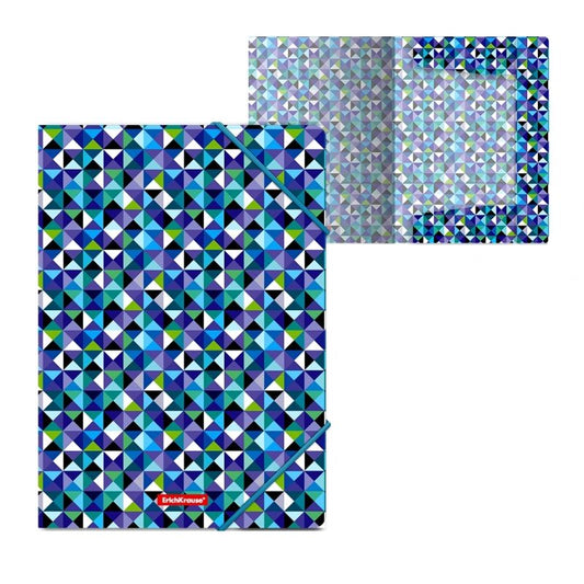 Папка с ластик ErichKrause® Cubes, A4