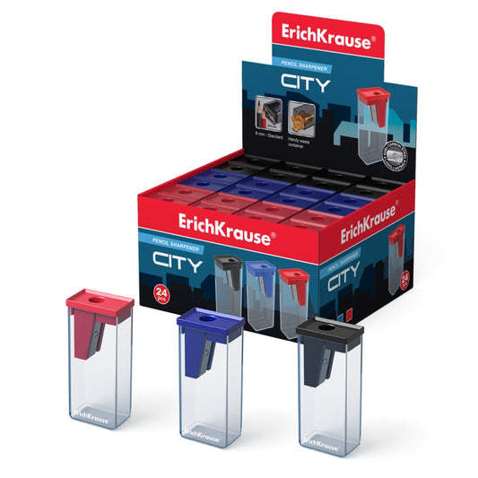 Острилка ErichKrause® City Classic с контейнер