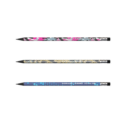 Графитен молив ErichKrause® Dots, триъгълен, пластмасов, с гумичка, HB