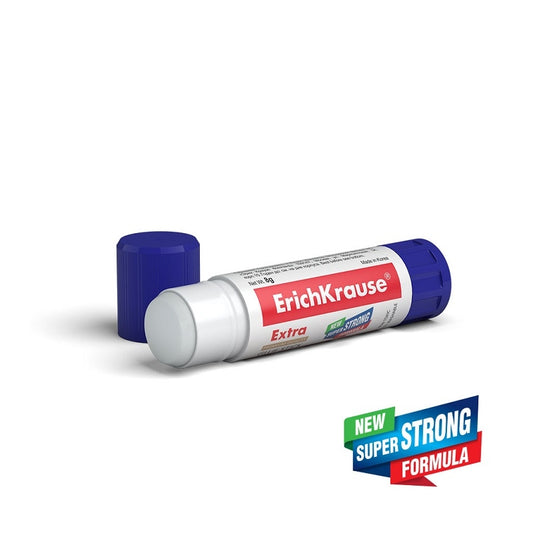 Сухо лепило стик ErichKrause® Extra, 8 гр. (в дисплей 30 бр.)