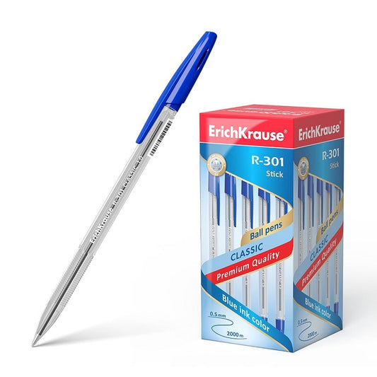 Химикалка ErichKrause® R-301 Classic Stick, 1 mm